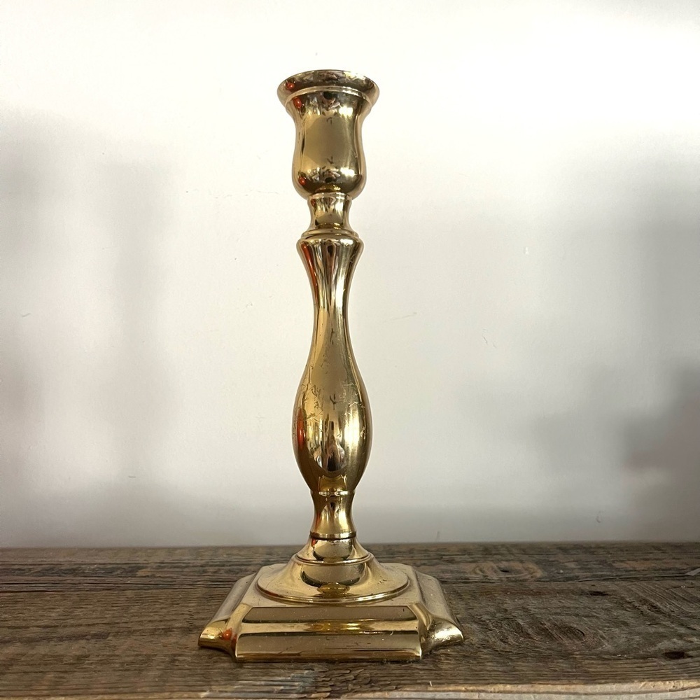 Tall Brass candlestick